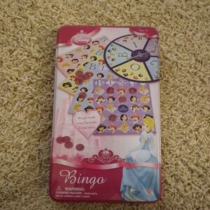 Disney Princesses Bingo Game